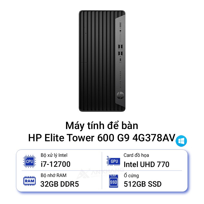 Máy tính để bàn HP Elite Tower 600 G9 4G378AV
