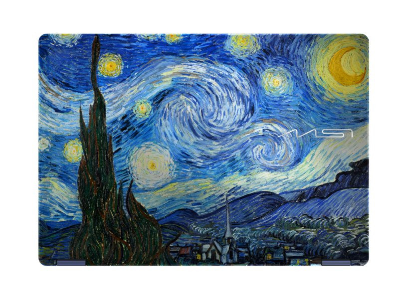 Laptop MSI Prestige 14 Flip AI+ Vincent van Gogh Edition - The Starry Night-259VN
