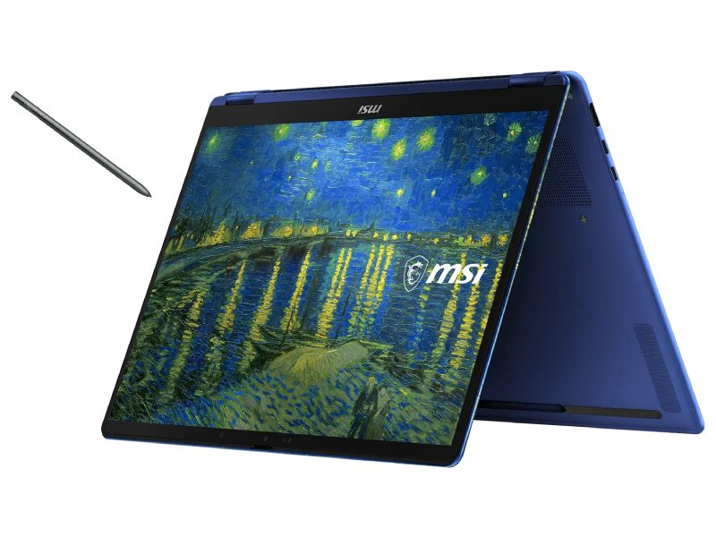 Laptop MSI Prestige 14 Flip AI+ Vincent van Gogh Edition - Starry Night Over the Rhone-260VN