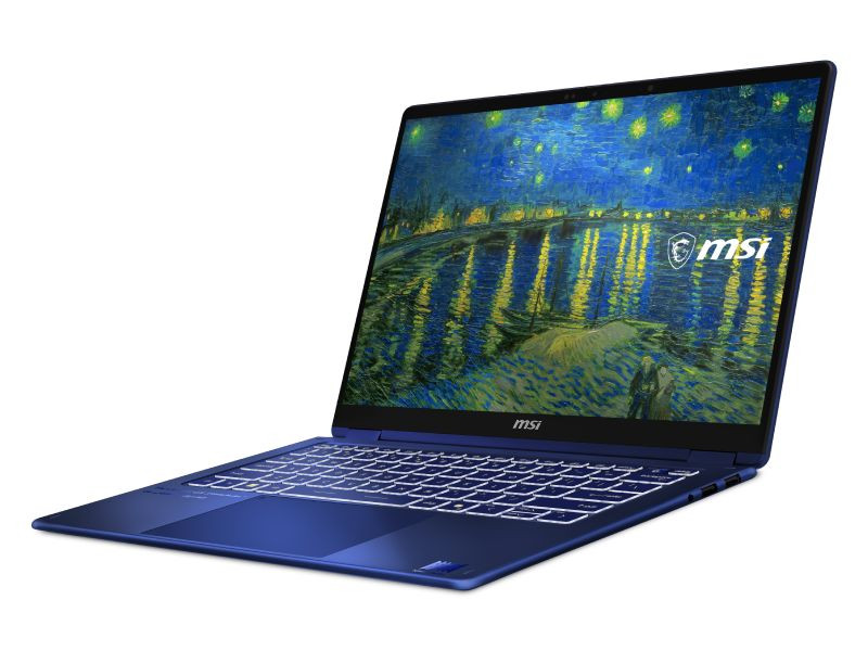 Laptop MSI Prestige 14 Flip AI+ Vincent van Gogh Edition - Starry Night Over the Rhone-260VN