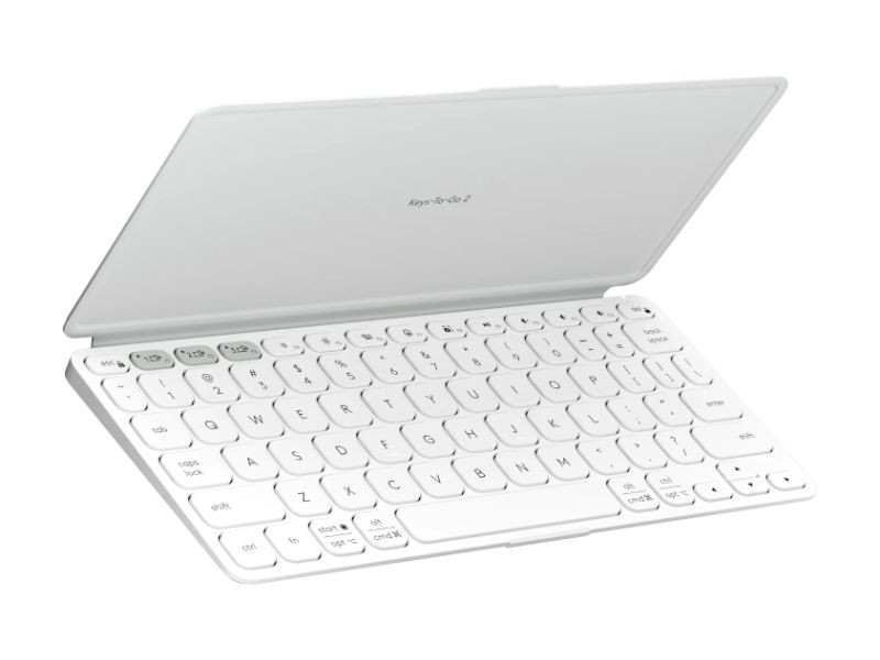 Bàn phím Logitech Keys-To-Go 2 Bluetooth Pale Grey (920-012962)