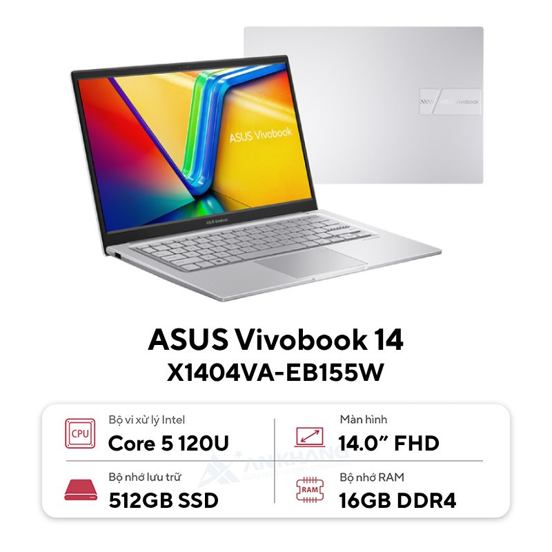 Laptop ASUS Vivobook 14 X1404VA-EB155W