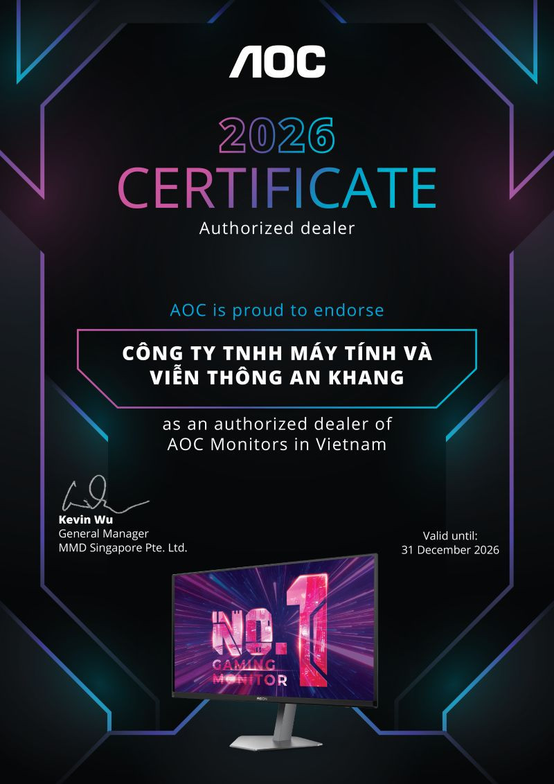 Màn hình gaming AOC 27G50F (27 inch - FHD - IPS - 180Hz - 0.5ms)