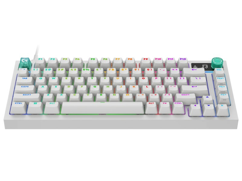 Bàn phím cơ gaming có dây Logitech G316 X 75 màu trắng (920-014322)