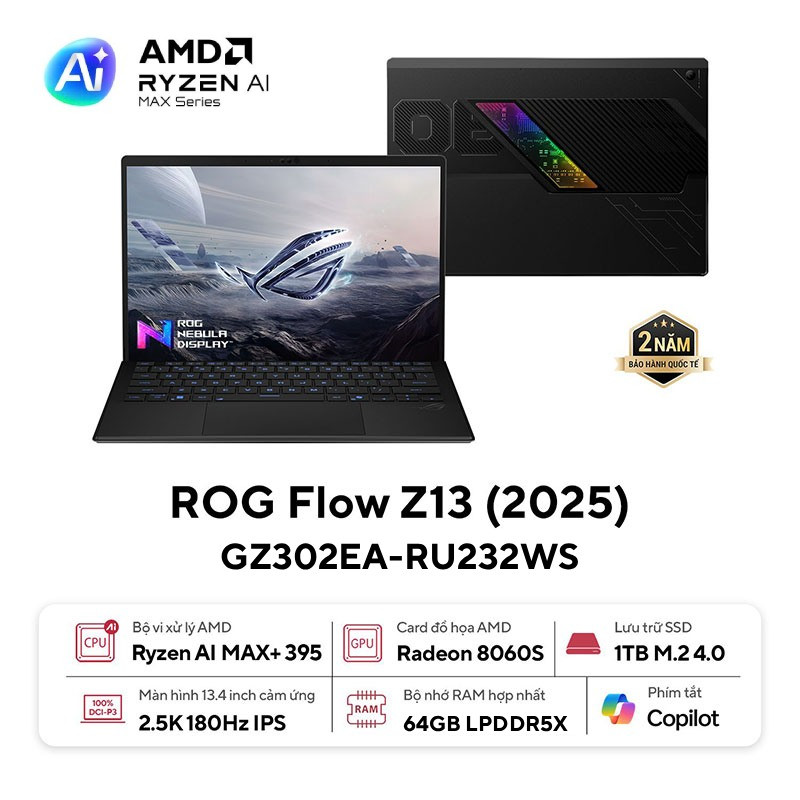 Laptop ASUS ROG Flow Z13 GZ302EA-RU232WS